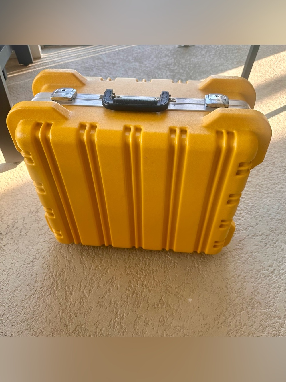 Heavy Duty Yellow Optics Protective Hard Case Foam Interior Locking
